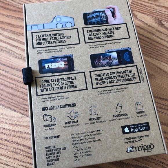 Pictar Camera Grip for iPhones - Picture 3 of 6